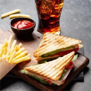 club-sandwich-potato-fries-chips-cola_522560-33107 Sandwich Combo W/ Fries and Soda