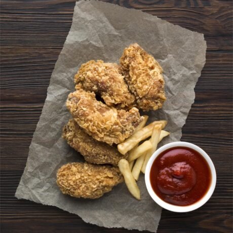 6 Pc Boneless Wings W/ Fires