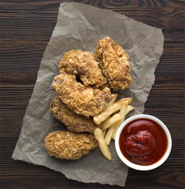 6 Pc Boneless Wings W/ Fires