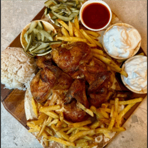 Platter Combo W/ Fries and Soda