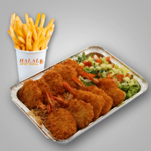 Grilled Shrimp Platter w/ Fries