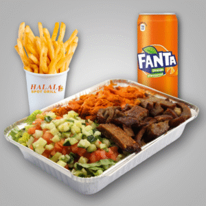 Mixed Platter Combo w/ Fries & Soda