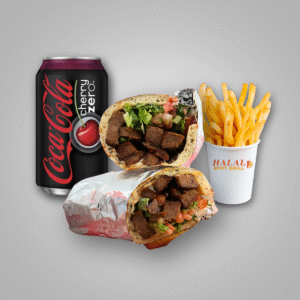 Lamb Gyro w/Fries & Soda